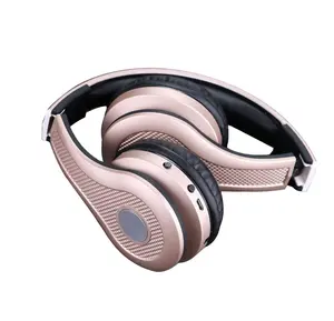 CE dan ROHS Headphone Stereo Lipat Antiair, Headset Gaming Nirkabel dengan Radio untuk DJ