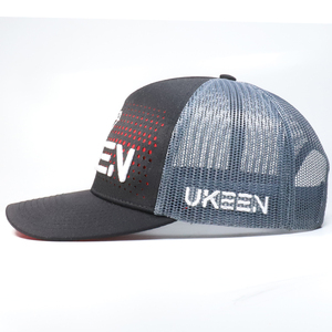 Gorras Personalizadas 60% Poliéster 40% Algodón con Logotipo Bordado en 3D, Gorra de <span class=keywords><strong>Running</strong></span>, Gorra Trucker de 5 Paneles con Malla - Product Image 3