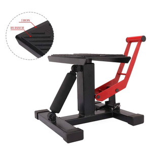 Soporte de Reparación <span class=keywords><strong>para</strong></span> Motocicleta de Cross de Alta Calidad, Elevador Hidráulico Universal Multidireccional de 350 lb, <span class=keywords><strong>Accesorios</strong></span> <span class=keywords><strong>para</strong></span> Motocicleta - Product Image 2