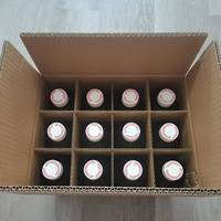 Bouteille en plastique PET Quagen Tris de 473 ml (16 oz) avec bouchon, joint en aluminium, livret et boîte pour 12 bouteilles de 16 oz