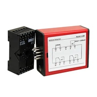 Sistem Parkir Mobil 110V/220V/12V/24V, Barrier Gerbang Otomatis, Detektor Loop Coil Kendaraan Saluran Tunggal, Relay Sensor yang Dapat Disesuaikan