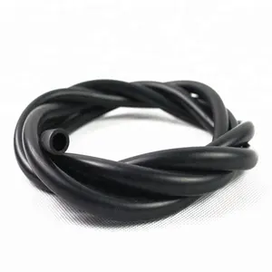 High Quality ID 3mm, 4mm, 6mm, 8mm Black Silicone Vacuum Hose Extruded Silicone Hose