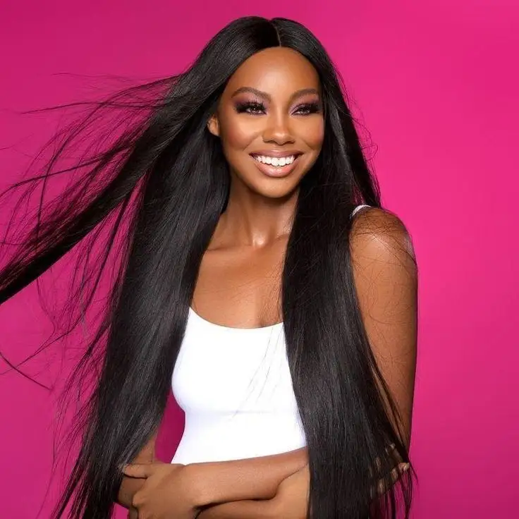 RXHAIR Yaki Straight Bundles Super Double Drawn Bundles Cabello humano Barato Virgen Brasileño Remy Paquetes de cabello humano Proveedores 9a-10