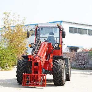 لودر خشبي محمل للعجلات الأمامية حمولة معالجة خشبية مع طن رافعة سريعة للعجلات الصغيرة Wolf - Product Image 3