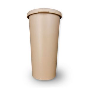 Eco Friendly Biodegradable 500ml Coffee Cup with <b>Personalised</b> Logo and Lid BPA Free Compostable - Product Image 1