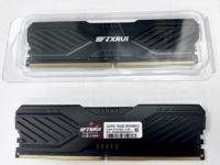 TXRUI OEM Personalizado, Memoria RAM DDR5 de 16 GB y 5600/6000 MHz, Módulo de Memoria RAM DIMM UDIMM de 32 GB para Juegos de Escritorio, CL42 CL46, Disipador de Calor Negro