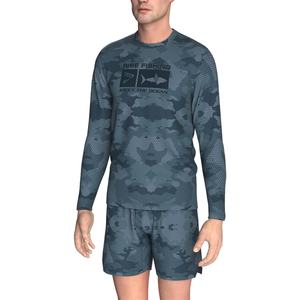 Chemise de pêche anti-UV UPF 50+ personnalisable avec logo, séchage rapide, 100 % polyester, imperméable, grandes tailles disponibles - Product Image 5