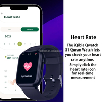 Reloj Inteligente Digital H9 Pro Max para Musulmanes, con Función de Lector de Azan, Corán y Altavoz