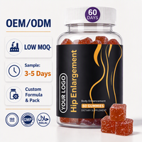 Complément Alimentaire Herbal en Gummies à base de Baies de Palmier Nain, Igname Sauvage et Graines de Fenugrec, 60 Unités, Mélange Exclusif pour Femmes, OEM