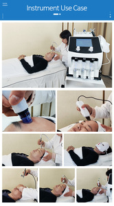 Appareil de microdermabrasion 6 en 1 pour le nettoyage et le blanchiment de la peau du visage, machine à ultrasons pour le nettoyage du visage - Product Image 6