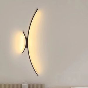 <span class=keywords><strong>Applique</strong></span> <span class=keywords><strong>murale</strong></span> LED de style italien simple, éclairage intérieur à lumière douce <span class=keywords><strong>pour</strong></span> chambre à coucher, salon, coin canapé, couloir et <span class=keywords><strong>escalier</strong></span> - Product Image 3