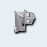 Penjualan Langsung Pabrik Katup Bawah Darurat Manual Aluminium Alloy 4 Inch Square Flange
