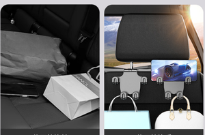 Universal Auto Seat Encosto de Cabeça Gancho Armazenamento Hanger Car Vehicle Back Seat Organizador Titular Car Interior Acessórios - Product Image 4