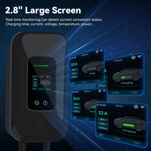 Cargador para Vehículos Eléctricos 220V 7KW 32A Monofásico Tipo 2 Estación de Carga Rápida de Pared para Coche Eléctrico con Lector de Tarjetas y Control por APP - Product Image 3
