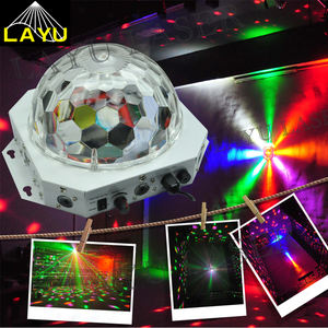 6 couleurs de lumière 18W, <span class=keywords><strong>pas</strong></span> <span class=keywords><strong>cher</strong></span>, <span class=keywords><strong>stroboscope</strong></span> Magicball fête DJ lumières LED lumière - Product Image 1