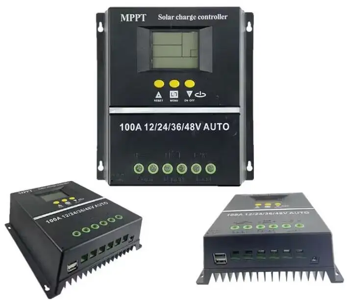 NBK 도매 가격 12V 24V 36V 48V 자동 적응 LCD 디스플레이 MPPT 50A 60A 80A 100A 태양열 충전 컨트롤러