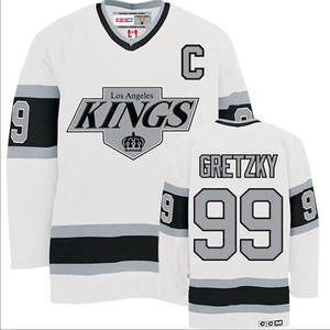 Uniforme de hockey sur glace de style américain, maillot de hockey personnalisé, matériau en polyester, personnalisable, corps entier, Los Angeles Kings pour hommes et femmes - Product Image 4