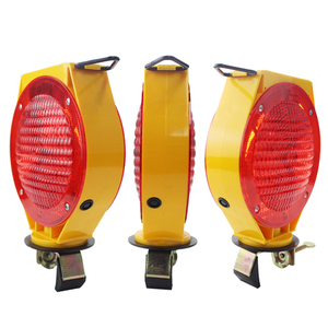 CITICITY UV Resistant Waterproof Solar Barricade <b>Light</b> LED Flashing Traffic Warning Lamp for Road Construction Safety - Product Image 3