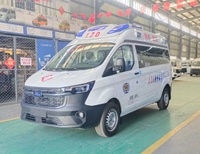 Nouvelle ambulance JMCford 2.0L essence manuelle 4x2 LHD/RHD pour transport de patients, premiers secours, médicale, longueur 3-8m