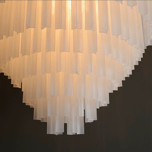 French-Style Living Room Chandelier, Romantic Light Luxury, Vintage Villa <strong>Crystal</strong> Dining Lamp, Retro Glass, Simple - Product Image 3