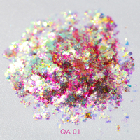 Pigment en paillettes effet miroir multicouche caméléon de qualité cosmétique Shengzhu, série QA, pour vernis à ongles et cuir (inorganique)