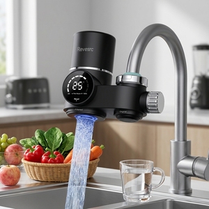 Grifo <span class=keywords><strong>Purificador</strong></span> <span class=keywords><strong>de</strong></span> <span class=keywords><strong>Agua</strong></span> Inteligente con Pantalla UV Personalizado <span class=keywords><strong>de</strong></span> Fábrica, Filtro <span class=keywords><strong>de</strong></span> <span class=keywords><strong>Agua</strong></span> <span class=keywords><strong>para</strong></span> Fregadero <span class=keywords><strong>de</strong></span> Cocina con Protección Antical y Anticlor <span class=keywords><strong>para</strong></span> Uso Doméstico - Product Image 1
