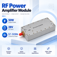 Module amplificateur RF micro-ondes à gain élevé pour la transmission de signal sans fil et les équipements de communication