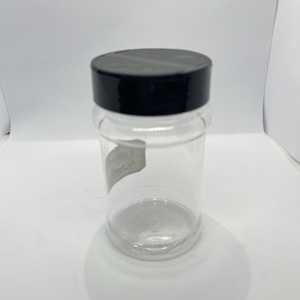 Empty 6 oz Seasoning Powder Jar With Dual Open Lid / Empty Cinnamon PET Shaker Jar / Chili Powder <strong>Plastic</strong> <strong>Bottle</strong> on Sale - Product Image 4