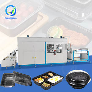 Máquina de Termoformado y Corte para Tapas de Vasos de Plástico para Cerveza OCEAN, Cajas Redondas para Almuerzo y Contenedores de Alimentos - Product Image 1