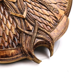 Escudo Guardián de Plástico de Kratos, Dios de la Guerra, a Escala Real de Meshin MS - 60cm*68cm 3.5kg, para Exhibición, Cosplay y Colección - Product Image 3