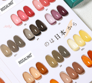 <span class=keywords><strong>ROSALIND</strong></span>-Esmalte de Gel UV para Manicura Francesa, Esmalte Semi Permanente con Logotipo Personalizado de Verano, Gelatina Translúcida, Rosa Desnuda, Blanco Lechoso, 15ml - Product Image 4