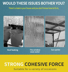 شريط مانع للتسرب الذاتي لاصق الألومنيوم احباط بوتيل المطاط المعجون الشريط - Product Image 3