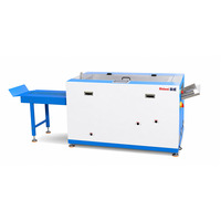 Machine à faire des livrets avec fonction de pliage, prix compétitif, machine manuelle pour entreprise de post-presse MW-490