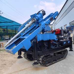 Petite foreuse hydraulique diesel pour puits d'eau, machine de forage pour puits agricoles et domestiques - Product Image 6