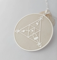Collier de radiesthésie en acier inoxydable 316L, collier de radiesthésie et de radionique