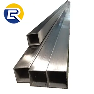 MS ERW hollow section square Rectangle Round pipe High Quality Galvanized Square