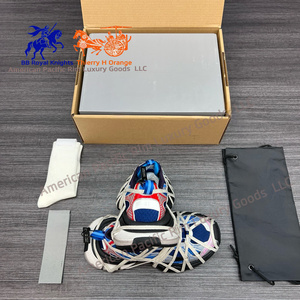 Chaussures de sport rétro de haute qualité, baskets de luxe en maille et polyuréthane, tailles 3XL, semelle extérieure souple en TPU pour la marche et Balenciaga - Product Image 4