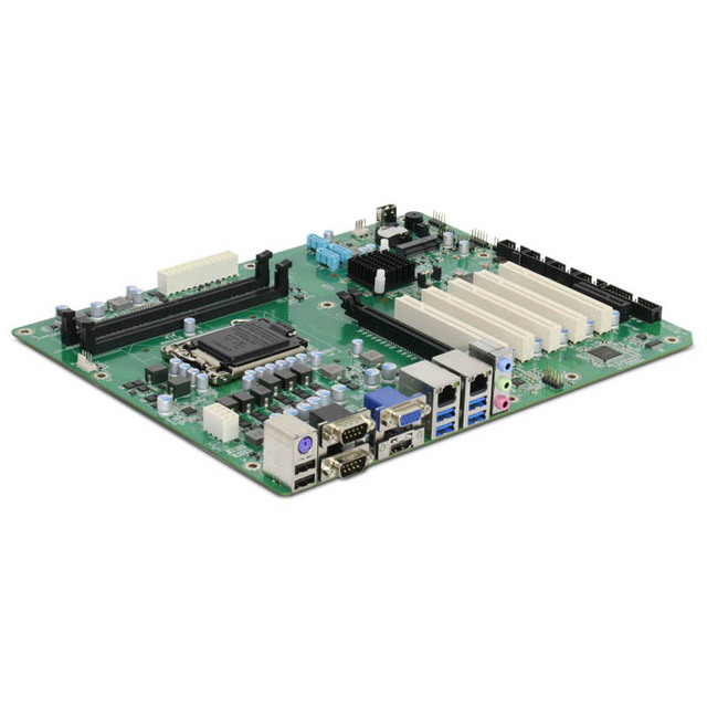 Powerful ATX Industrial Motherboard with H110 Chipset Supports 6th to 9th Gen Intel Core I9 I7 I5 CPU 2 DDR4 2 PCIe 5 PCI 6 COM