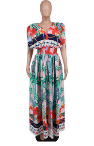 Últimos Modelos de Vestido Sexy con Cuello en V para Mujer, Estilo Vacacional - Product Image 5