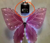 Machine volante RC biomimétique en forme de papillon - Ailes battantes colorées faites à la main