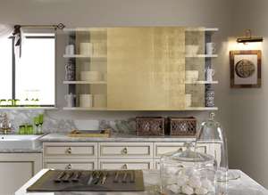 יוקרה עתיק לבן עץ מטבח ארון - Product Image 6