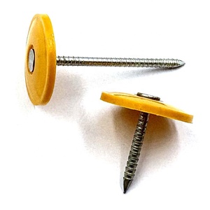 Umbrella Head Roofing Plastic Cap <b>Nails</b> - Product Image 5