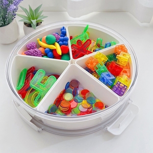 CE tulumları duyusal kutu faaliyetleri duyusal kutu tepsisi kapaklı ve çıkarılabilir depolama ekler öğrenme için - Product Image 1