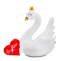 Nouveau modèle d'ours en peluche gonflable en PVC personnalisé pour la Saint-Valentin, durable, pour la décoration de centre commercial, la confession d'amour, l'ambiance photo