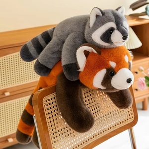 Peluche a Forma di Festa, Simpatico Procione in Stile Peluche, Adatto Come Regalo per <span class=keywords><strong>la</strong></span> Casa per Bambini <span class=keywords><strong>e</strong></span> Bambine - Product Image 2