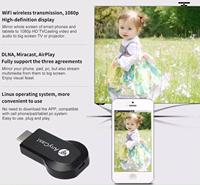 Premium 1080p Streaming Stick Chromeca Intégré, Design Compact