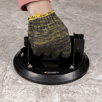 Promotion : Ventouse robuste en granit avec poignée métallique et pompe ABS, capacité de levage de 260 lb, pour carrelage et verre