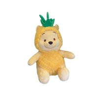 Boneka Beruang Kartun Terkenal Berkualitas, Lucu, Lembut, Boneka Nanas Beruang yang Menggemaskan, Mainan Hewan yang Nyaman untuk Anak, Bantal