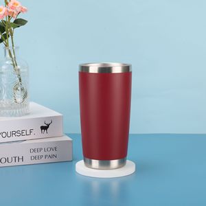 Tumbler in Acciaio Inox <span class=keywords><strong>di</strong></span> Alta Qualità da 20oz, Rivestito a Polvere, a Doppia Parete Isolata, Tazza da Caffè con Coperchio, Regalo Aziendale, Colore Personalizzabile - Product Image 6