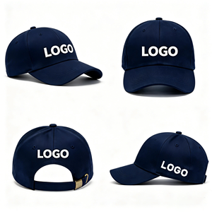 Casquettes de baseball en coton 100% à 6 panneaux avec logo brodé imprimé, protection solaire, respirantes, séchage rapide, chapeaux de sport imperméables pour hommes - Product Image 1